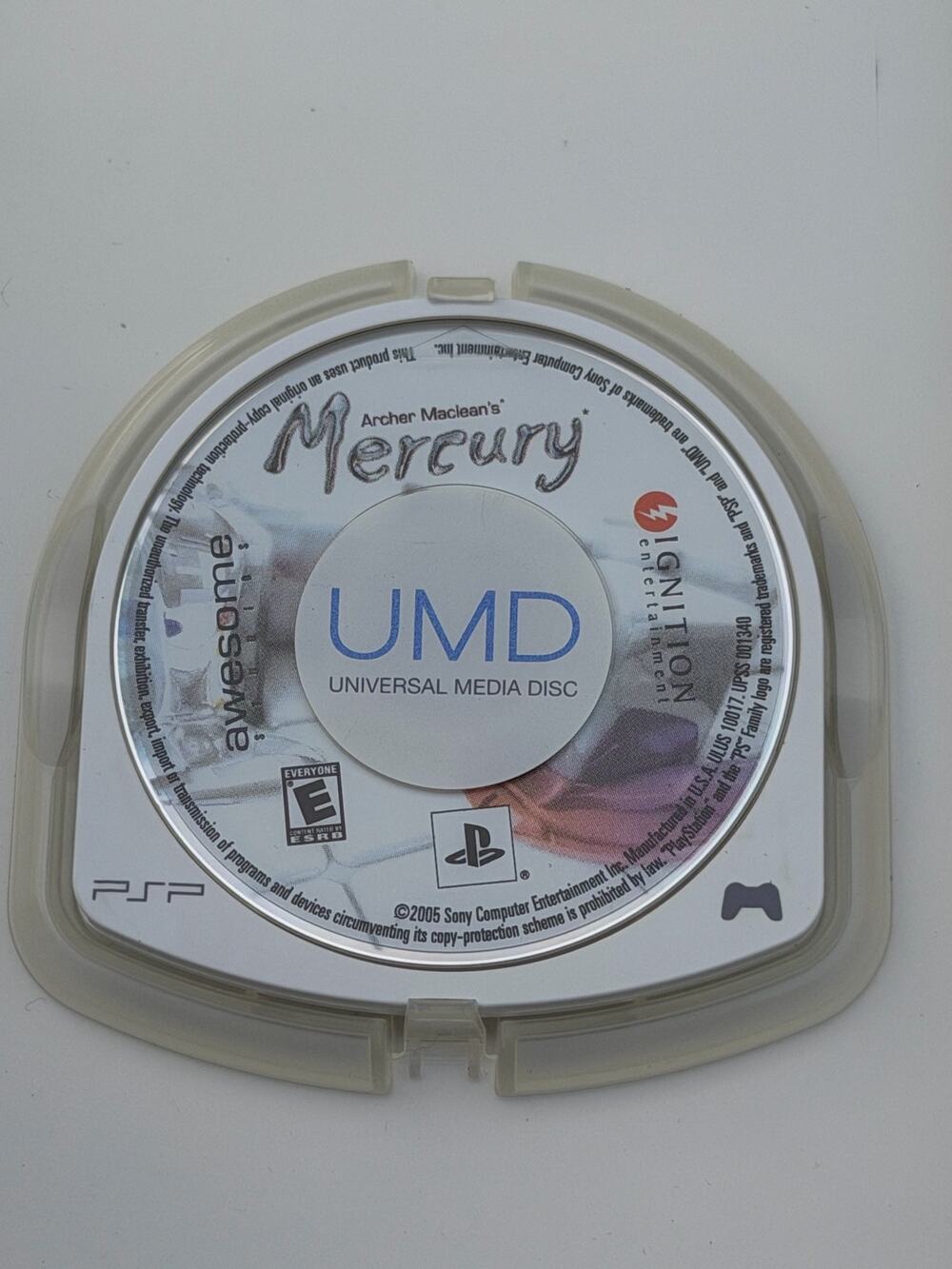 Archer MacLean's Mercury (Sony PSP, 2005) Game